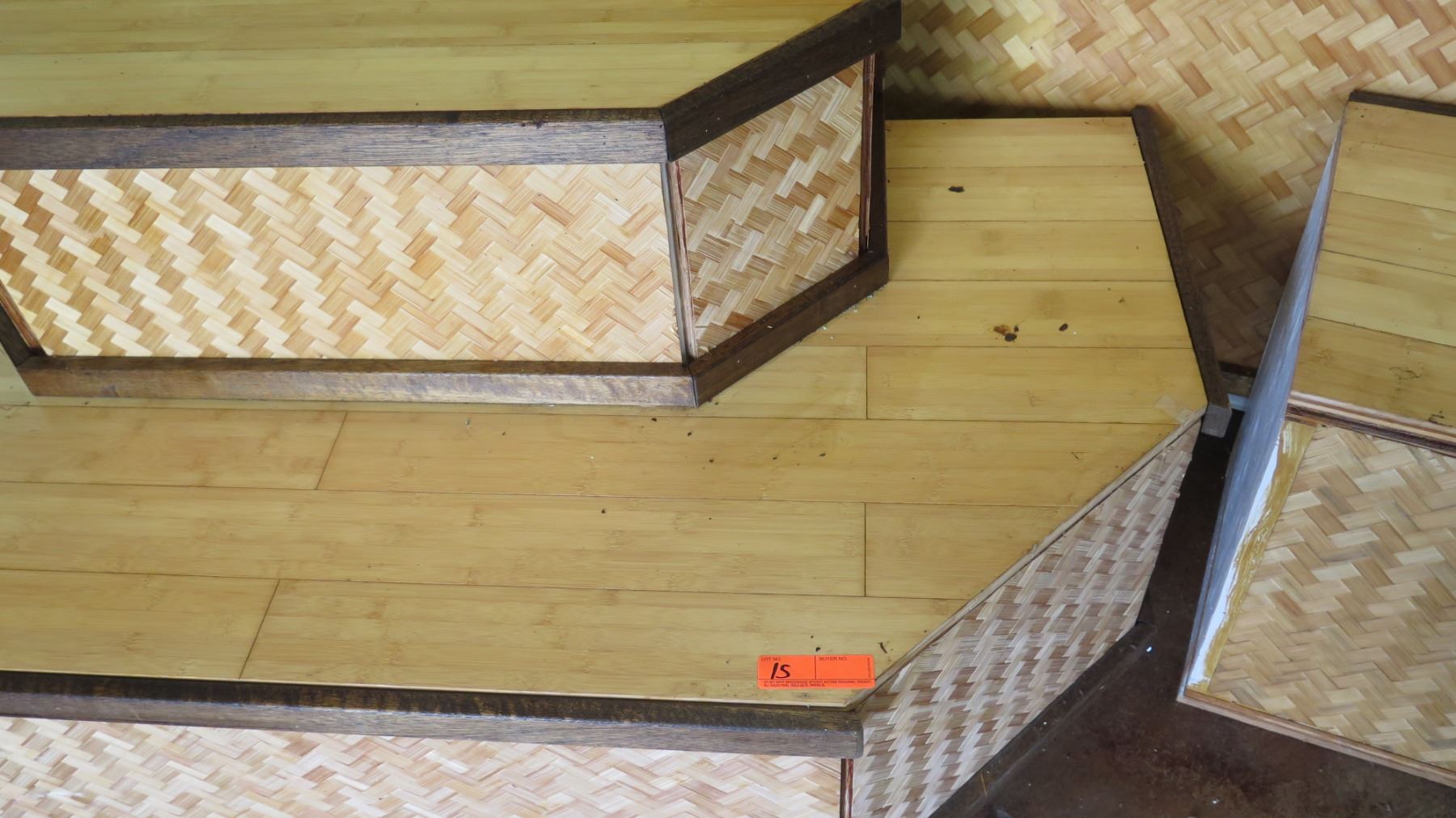 Wooden Stair-Step Risers (Display Stand)