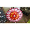 Image 2 : Double Sided A-Frame Chalkboard Sign & "Spin & Win" Wheel