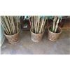 Image 2 : Tall Potted Artificial Bamboo Plants (Qty 3)