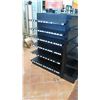 Image 2 : Madix Black Adjustable Retail Shelving Unit 55" Tall, 27" back and front total depth