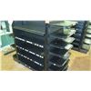 Image 2 : Madix Black Adjustable Retail Shelving Unit 55" Tall, 27" back and front total depth