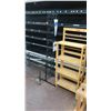Image 2 : Metal/Wood Display Shelving and Racks