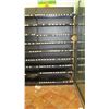 Image 2 : Madix Black Adjustable Retail Wall Shelving Unit