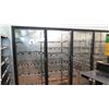 Image 1 : Hussman KR26A-115-BB Walk-In 4 Door Merchandiser Cooler