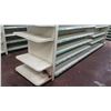 Image 2 : Madix Off-White Adjustable Retail Shelving System (Entire Row, Approx. 227" L)