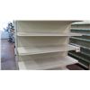 Image 3 : Madix Off-White Adjustable Retail Shelving System (Entire Row, Approx. 227" L)