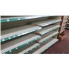 Image 8 : Madix Off-White Adjustable Retail Shelving System (Entire Row, Approx. 227" L)
