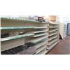 Image 9 : Madix Off-White Adjustable Retail Shelving System (Entire Row, Approx. 227" L)