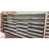 Image 2 : Madix Off-White Adjustable Retail Shelving System (Entire Row, Approx. 227" L)