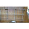 Image 3 : Wooden Merchandise Display Cabinet w/ Shelving