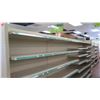 Image 2 : Madix Off-White Adjustable Retail Shelving System (Entire Row, Approx. 227" L)