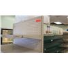 Image 2 : Madix Off-White Adjustable Retail Shelving System (Entire Row, Approx. 227" L)