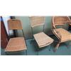 Image 2 : Wicker and Metal/Iron Chairs (Approx 9)