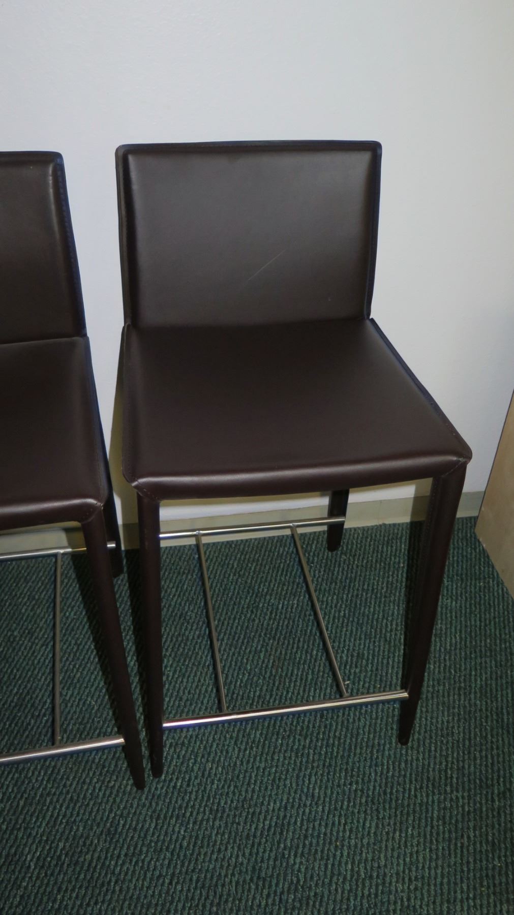 Black Bar Stools (4 qty) - Oahu Auctions