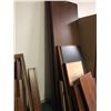 Image 2 : Misc. Tall Wooden Refrigeration Panels & Smaller Panels - Dark Wood, etc.