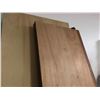 Image 8 : Misc. Tall Wooden Refrigeration Panels & Smaller Panels - Dark Wood, etc.