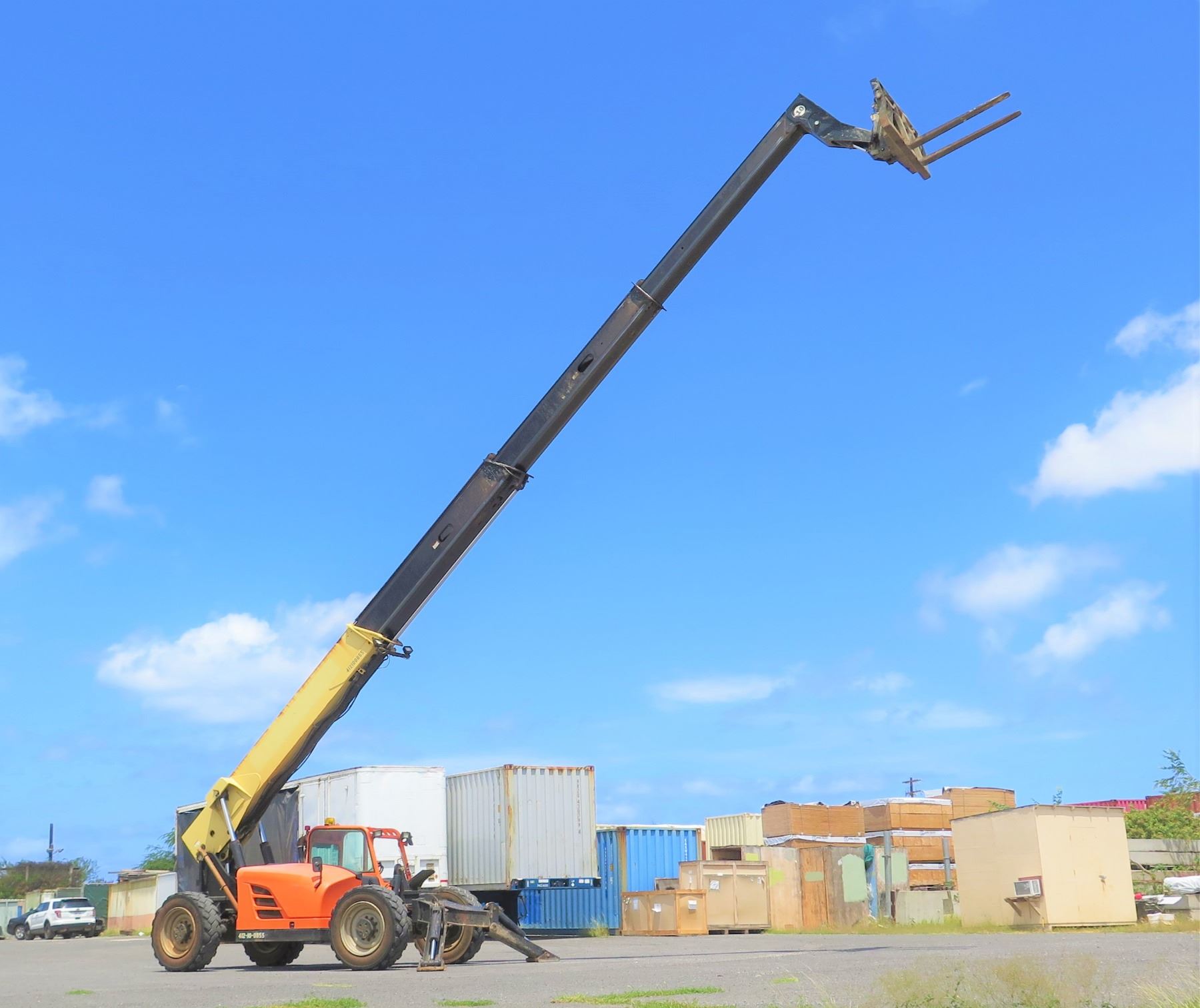 2013 JLG G10-55A 10000LB TELEHANDLER FORKLIFT - LIFT 74