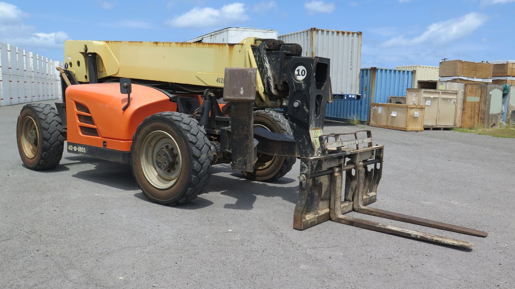 2013 JLG G10-55A 10000LB TELEHANDLER FORKLIFT - LIFT 74
