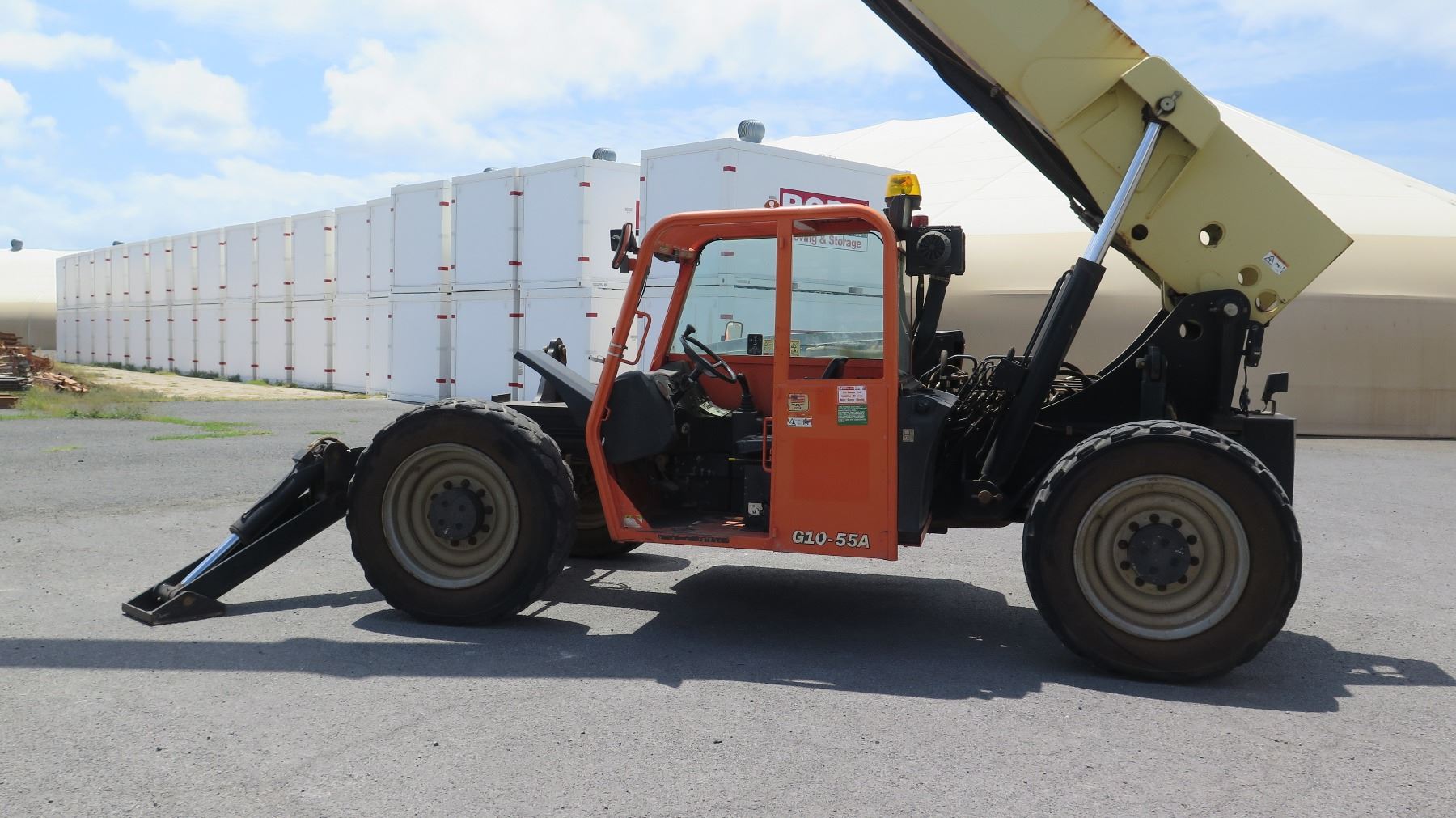 2013 JLG G10-55A 10000LB TELEHANDLER FORKLIFT - LIFT 74
