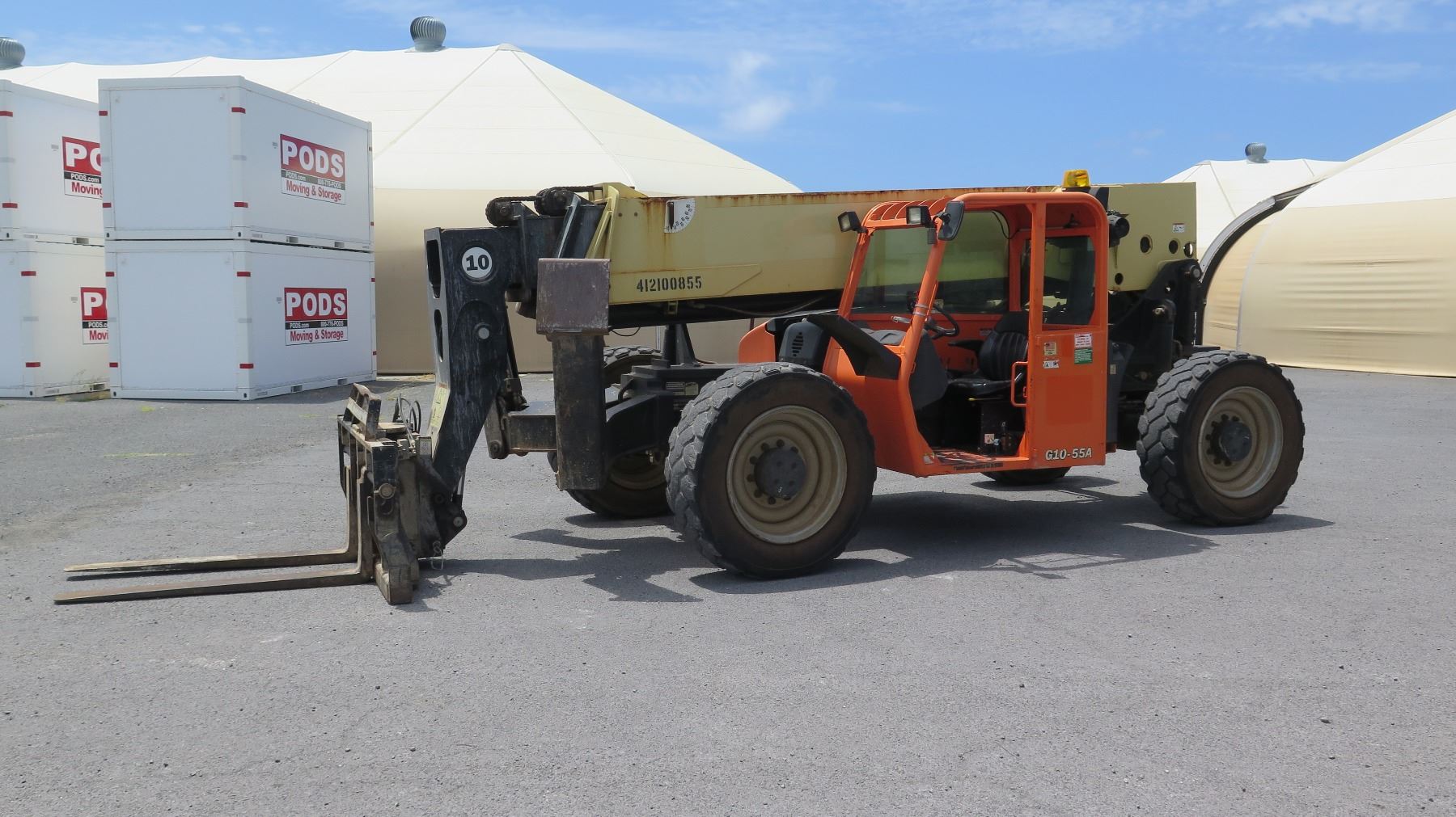 2013 JLG G10-55A 10000LB TELEHANDLER FORKLIFT - LIFT 74
