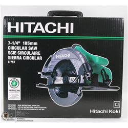 NEW HITACHI CIRCULAR 7-1/4" SAW WITH CASE.