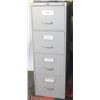 Image 1 : GREY 4 DRAWER FILING CABINET