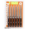 Image 1 : SET OF 6 NEW 5" PROFESSIONAL UTILITY KNIVES