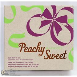 PEACHY SWEET BATH AND BODY SET