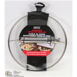 BACKYARD GRILL STAINLESS GRILLING SKILLET