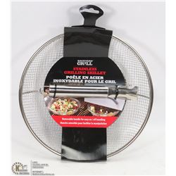 BACKYARD GRILL STAINLESS GRILLING SKILLET