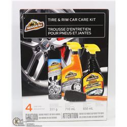 4 PC ARMORALL TIRE AND RIM KIT