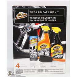 4 PC ARMORALL TIRE AND RIM KIT