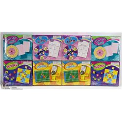 GROUP OF 8 ASSORTED KIDS GAMES