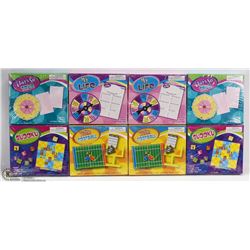 GROUP OF 8 ASSORTED KIDS GAMES
