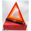 Image 1 : PAIR OF ROAD SAFETY HAZARD TRIANGLES