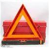 Image 1 : PAIR OF ROAD SAFETY HAZARD TRIANGLES