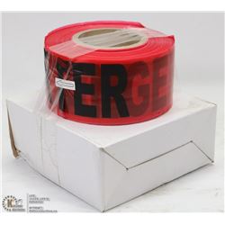 PAIR OF NEW 1,000FT ROLLS OF BARRICADE TAPE