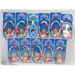 BUNDLE OF BABY TEETHING BEADS