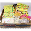 FLAT OF ASSORTED PARTY SUPPLIES