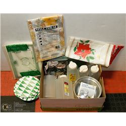 #23) BOX OF ASSORTED KITCHEN ITEMS