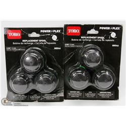 SET OF 2 TORO POWER PLEX 40 V