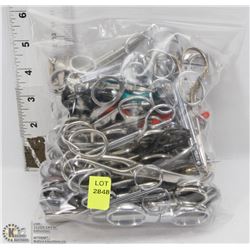 BAG OF ASSORTED SCISSORS