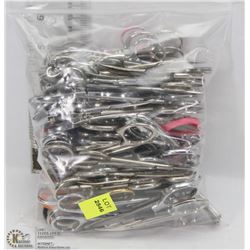 BAG OF ASSORTED SCISSORS