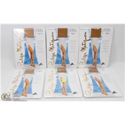 LOT OF 6 PANTYHOSE SIZE 2S