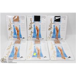 LOT OF 6 PANTYHOSE SIZE 2S
