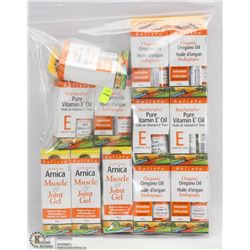 BAG OF VITAMIN E OREGANO AND OTHERS