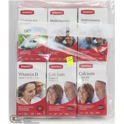 BAG OF ASSORTED VITAMINS