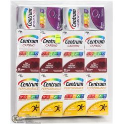 BAG OF ASSORTED CENTRUM MULTI VITAMINS
