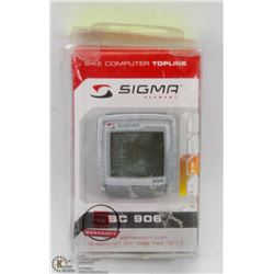 SIGMA BIKE COMPUTER TOPLINE TRACKER BC906.