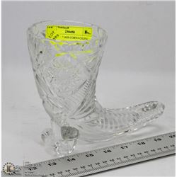 HANDCUT GLASS CORNA COLPIA.